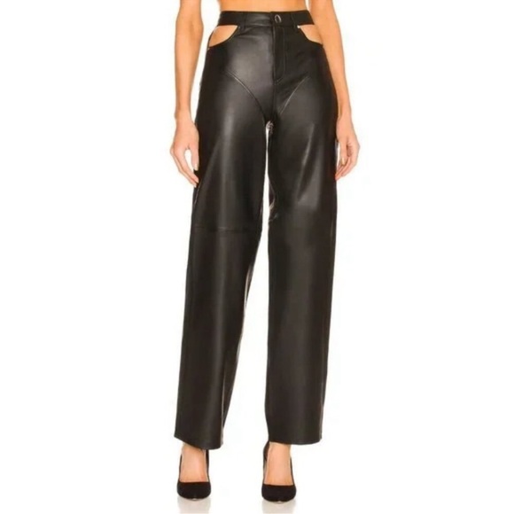 Camila Coelho Pants - Camila Coelho Leather Pants